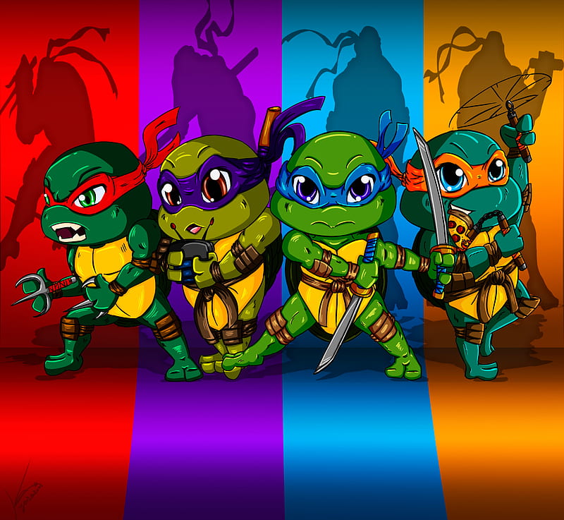 ArtStation - Teenage Mutant Ninja Turtles, Chibi Ninja, HD wallpaper
