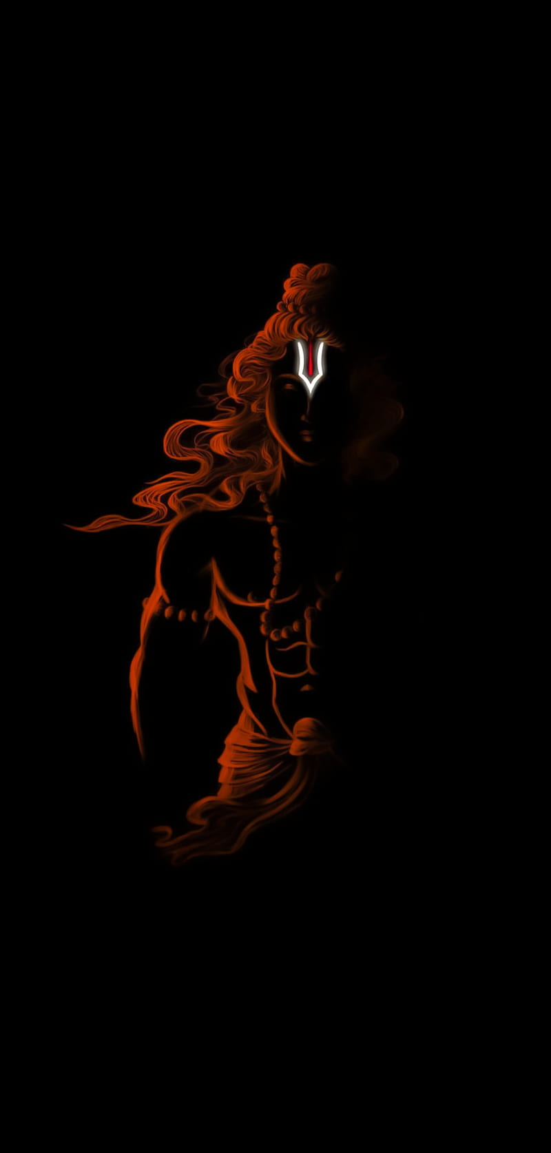 Ram, black, fire, HD phone wallpaper