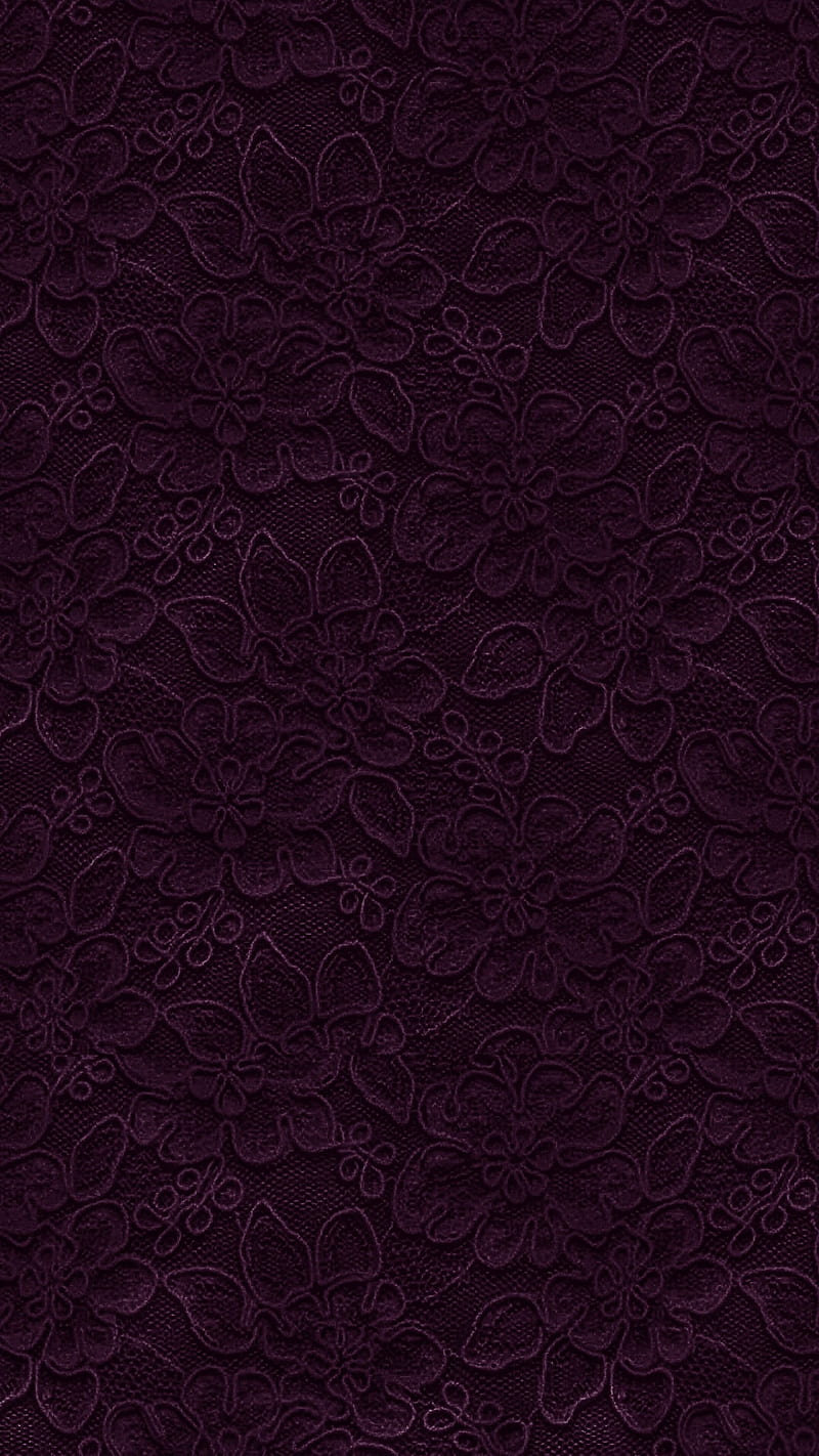 Purple Floral Lace, flowers, gothic, magenta, pattern, romantic, vintage,  HD phone wallpaper | Peakpx