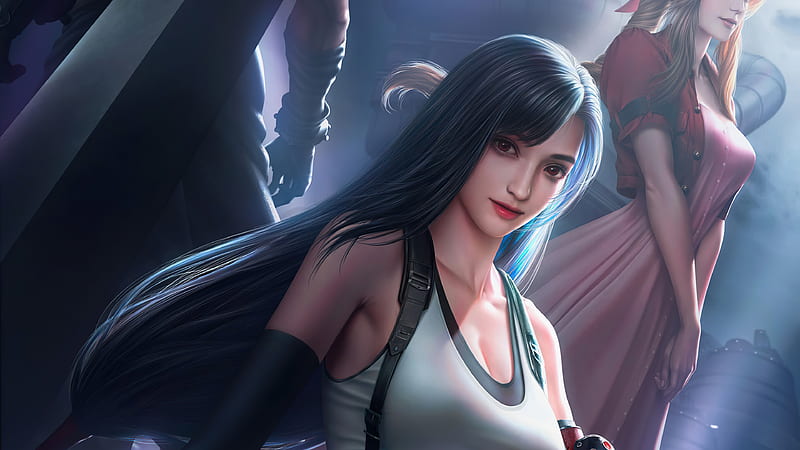 Tifa Lockhart In Final Fantasy VII , tifa-lockhart, final-fantasy, games, artstation, HD wallpaper