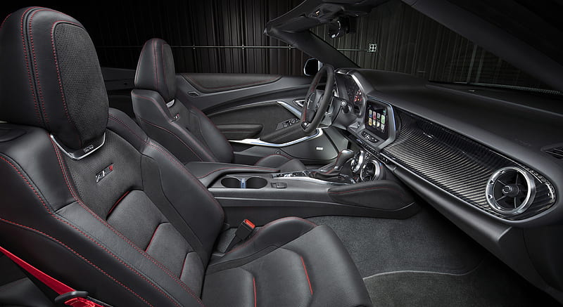 2017 Chevrolet Camaro ZL1 Convertible - Interior, Front Seats , car, HD wallpaper