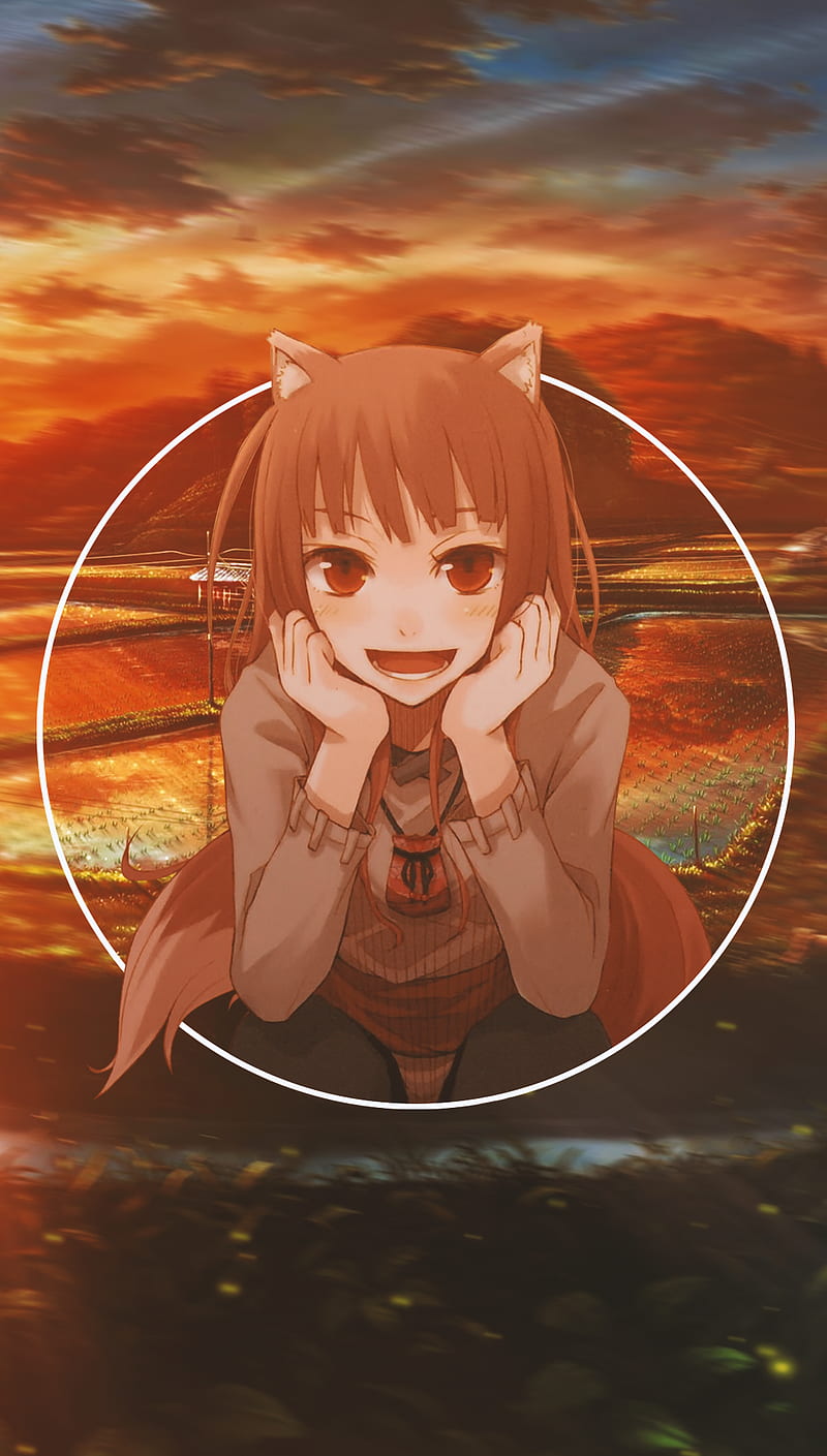 anime girls, anime, -in-, Holo (Spice and Wolf), Spice and Wolf, HD phone wallpaper