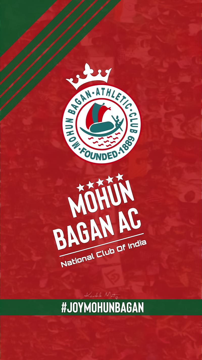 Mohun Bagan King, football, green maroon, kolkata football, mohun bagan, HD phone wallpaper