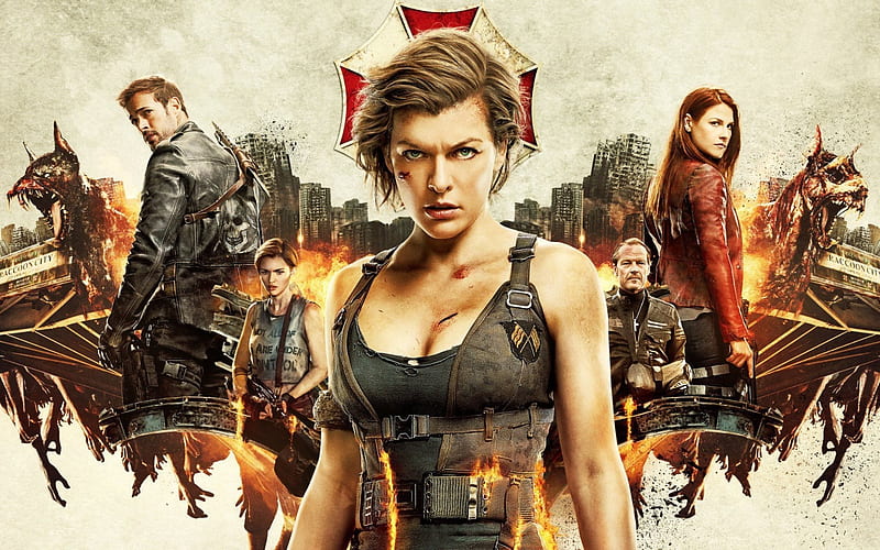 Resident Evil, The Final Chapter, 2016, Alice, Milla Jovovich, HD wallpaper
