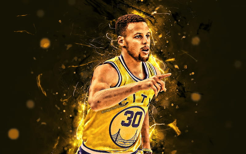 Steph Curry, yellow uniform, Golden State Warriors, basketball stars, NBA, Stephen  Curry, HD wallpaper | Peakpx