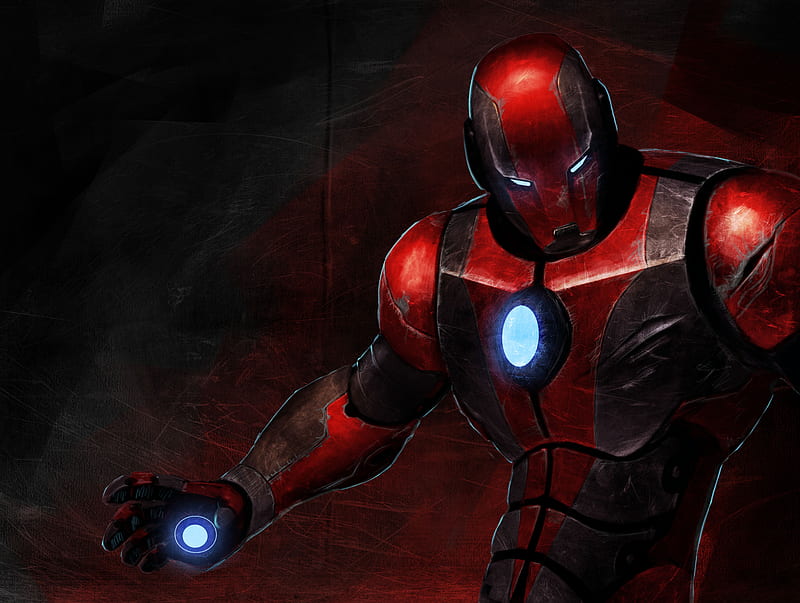 Iron Man New Art, iron-man, artwork, artist, digital-art, superheroes, HD wallpaper