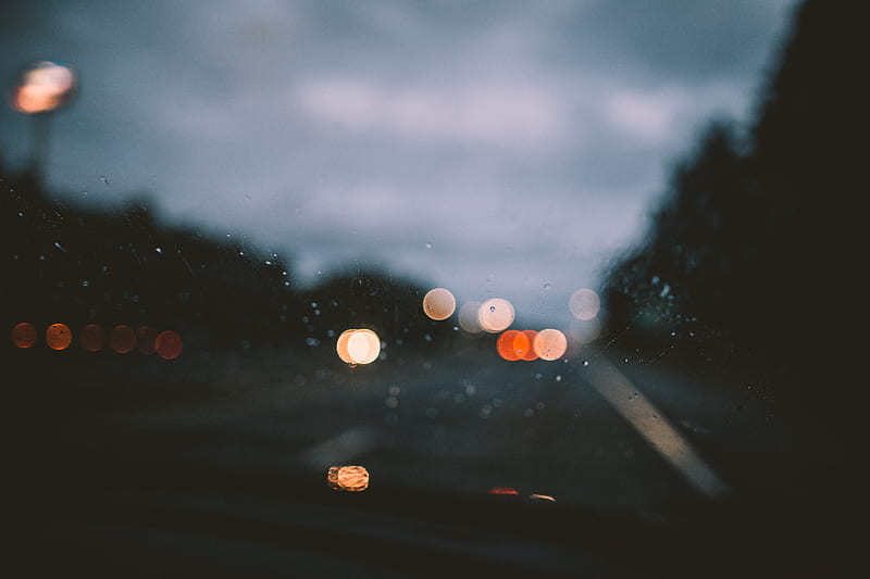 bokeh lights, HD wallpaper