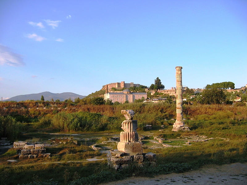 Destroying a Temple - Biblical Archaeology Society, Temple of Artemis, HD wallpaper