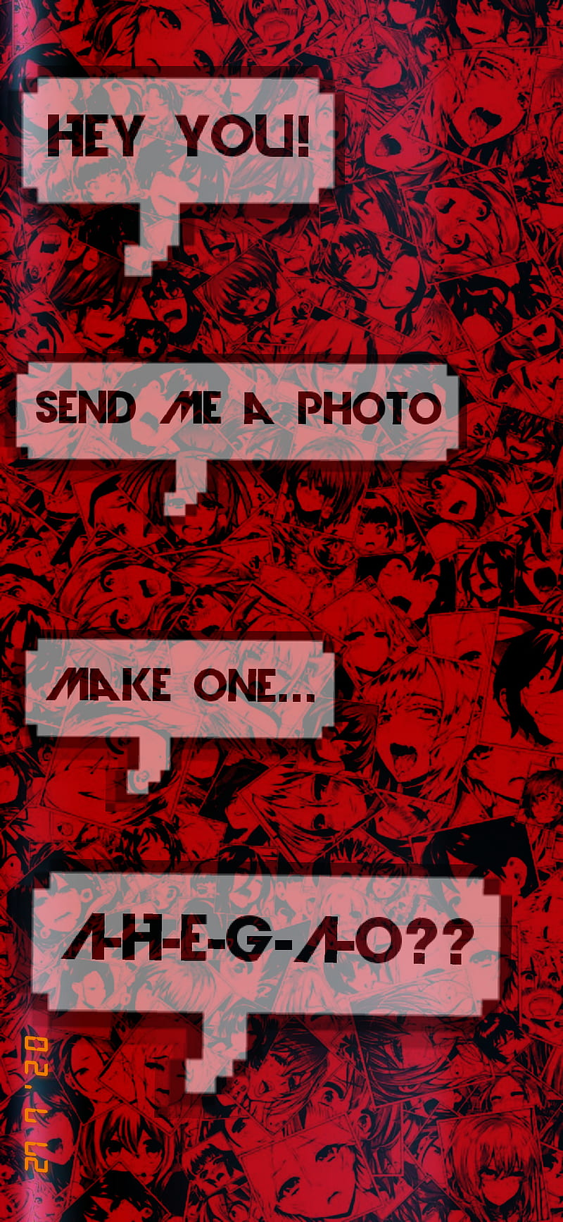 Send Me Ahegao , ahegao anime, HD phone wallpaper