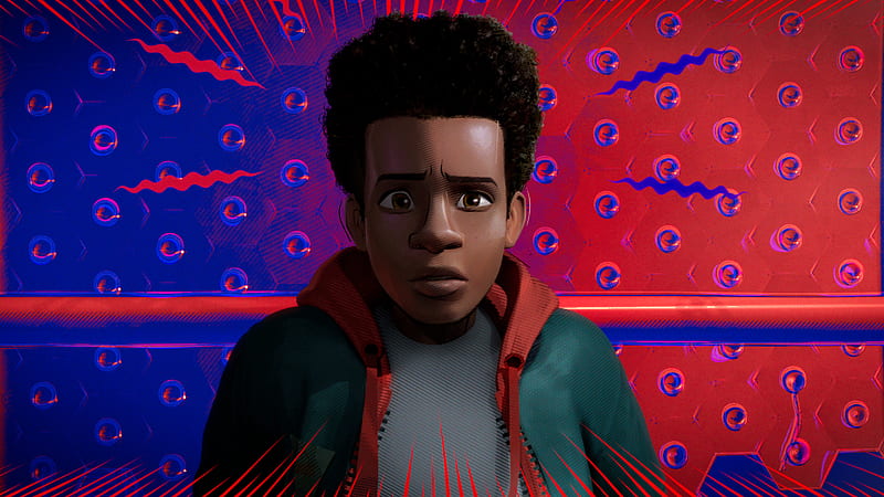 Miles Morales In Spider Man Into The Spider Verse Movie, spiderman-into-the-spider-verse, 2018-movies, movies, spiderman, animated-movies, HD wallpaper