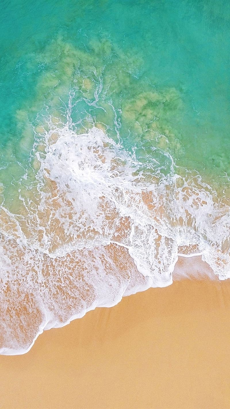Iphone 14, ocean beach, HD phone wallpaper