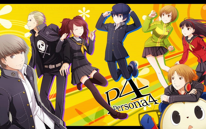 Persona 4, Anime, Manga, Happy, Smile, Group, Fun, Shin Megami, Awesome,  Gaming, HD wallpaper | Peakpx