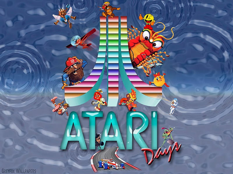 Atari Days, game, retro, atari, classic, HD wallpaper