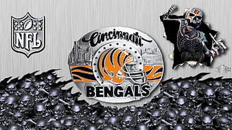 HD buckle and skull bengals wallpapers