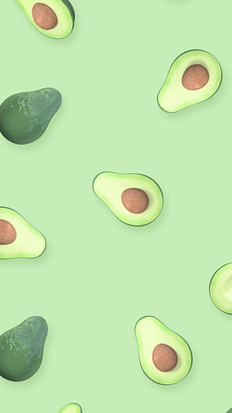 Cute Avocado Green Wallpapers  Aesthetic Kawaii Wallpapers 4k
