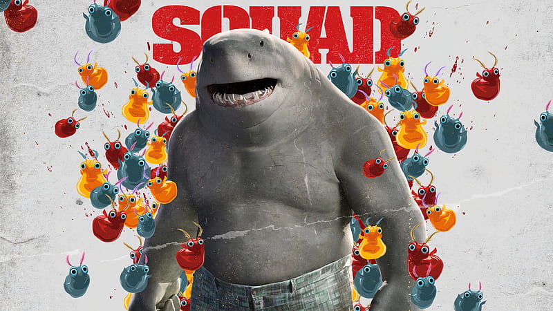 King Shark The Suicide Squad, HD wallpaper