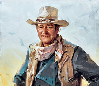 Download John Wayne Portrait Wallpaper  Wallpaperscom