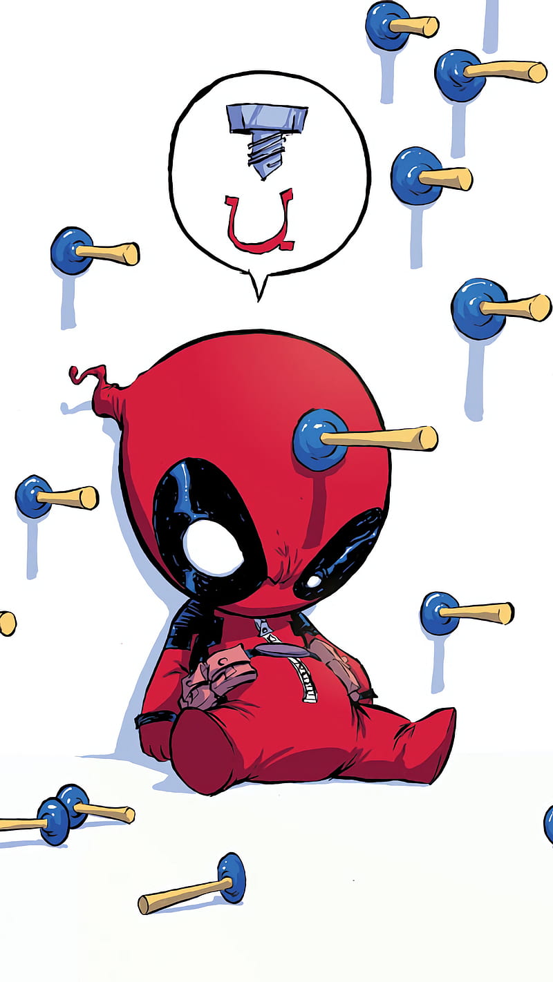 Download Break the fourth wall with your favourite badass - Deadpool!  Wallpaper | Wallpapers.com