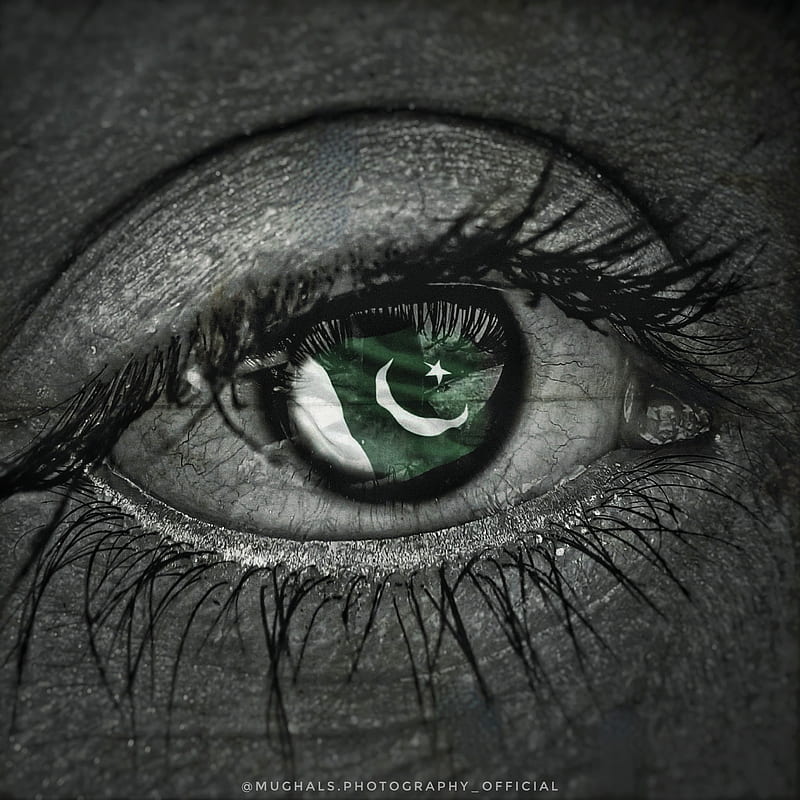 Eye Flag, body, des, eye, flag, love, pakistan, part, patriotism, people, HD phone wallpaper