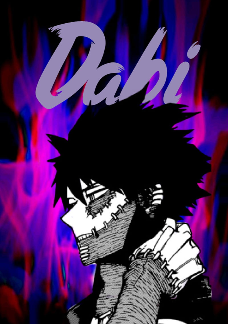 Dabibluefire, aesthetic, blue, bnha, dabi, fire, lov, mha ...