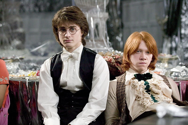 Harry Potter, Harry Potter and the Goblet of Fire, Harry Potter , Daniel Radcliffe , Rupert Grint , Ron Weasley, HD wallpaper