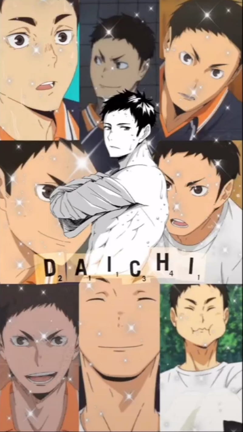 Haikyuu - Daichi, Suga e Asahi  Haikyuu anime, Haikyuu wallpaper