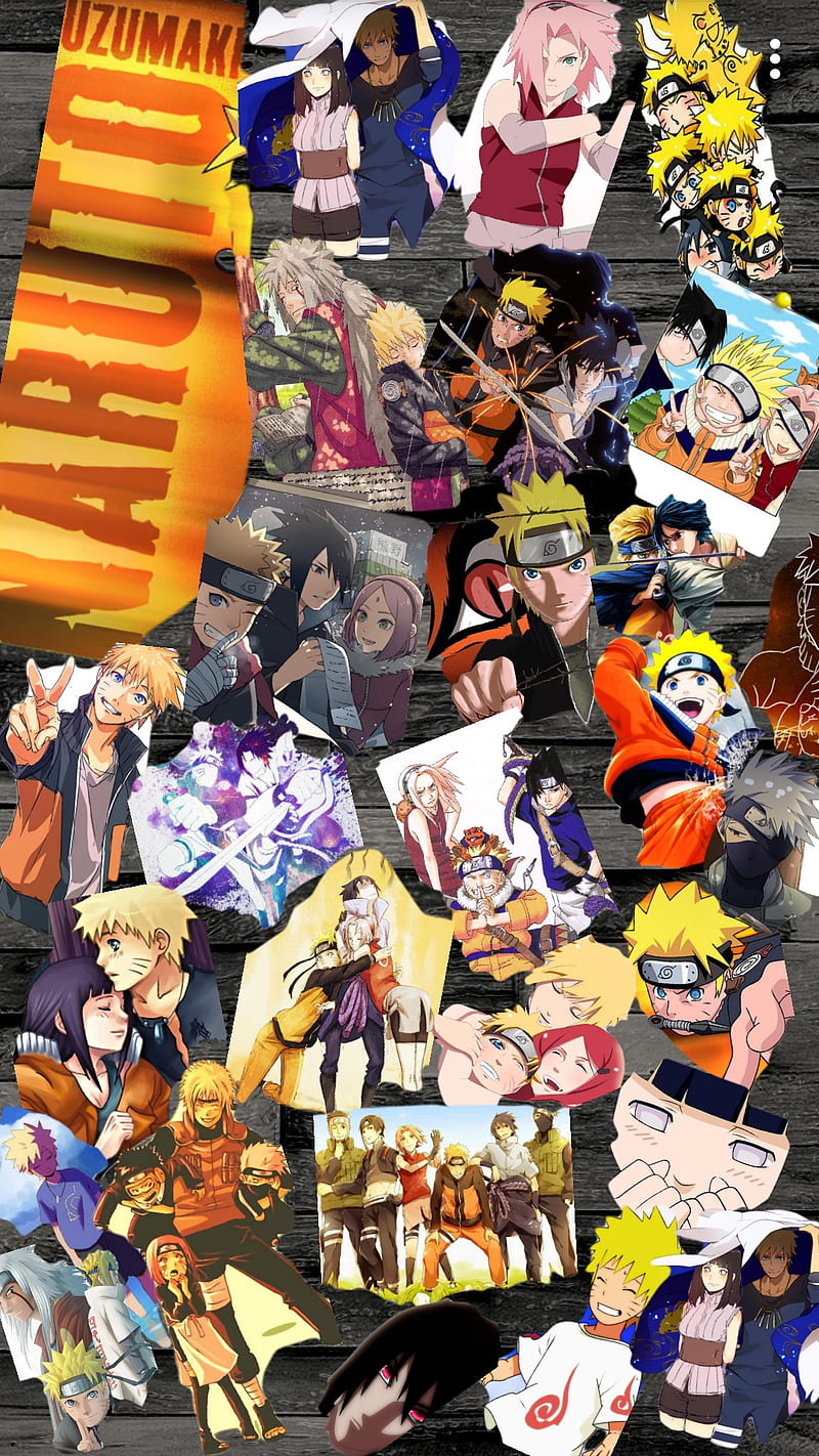 Naruto collection, sticker, tookforever, HD phone wallpaper