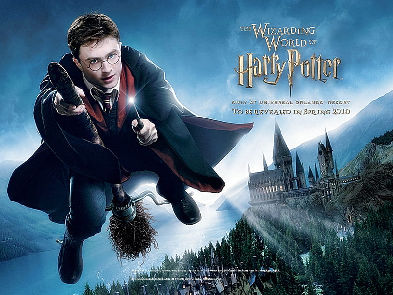 Harry Potter, daniel radcliffe, magic, HD wallpaper