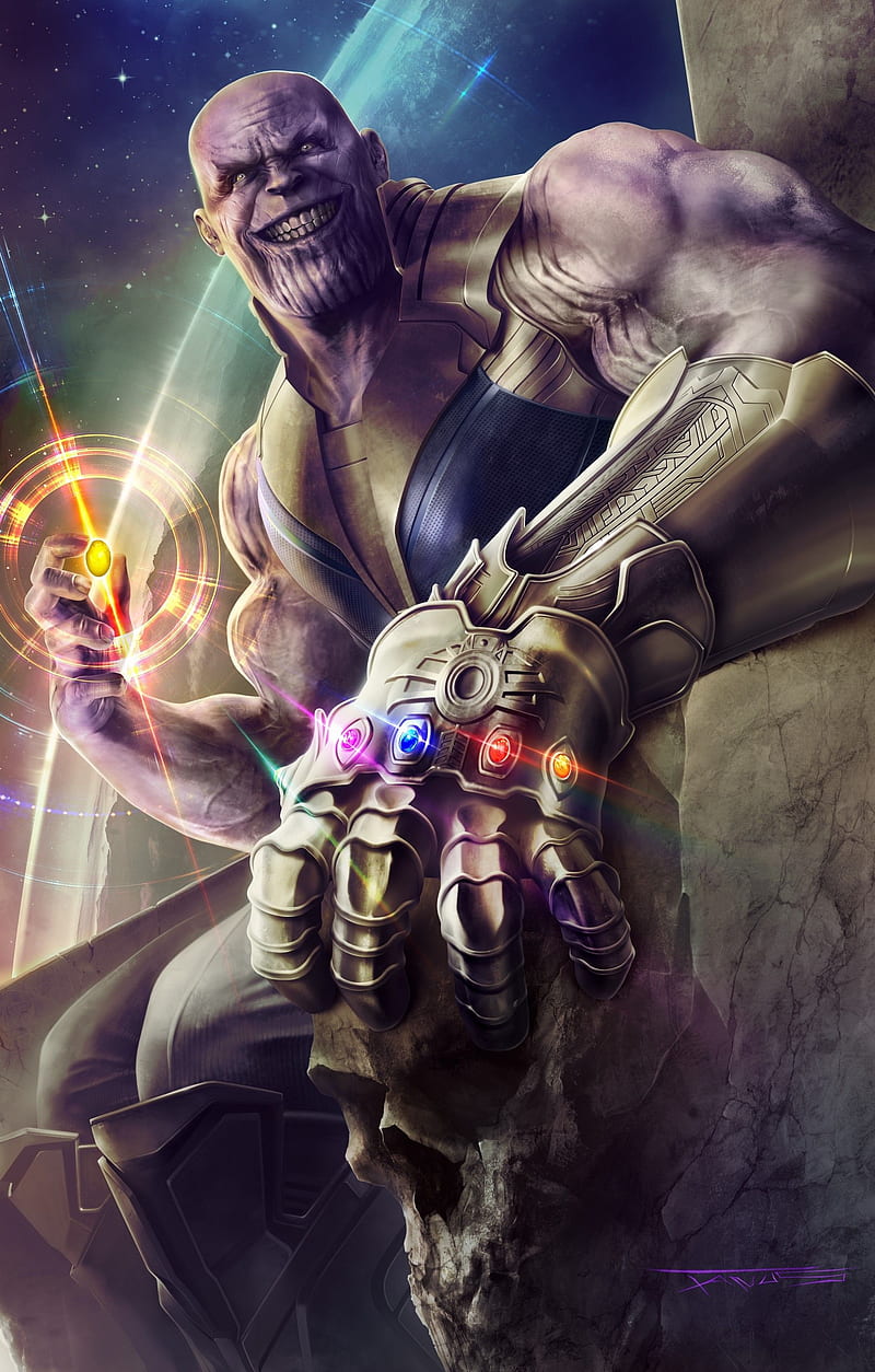 Thanos, infinity, guerra, HD phone wallpaper