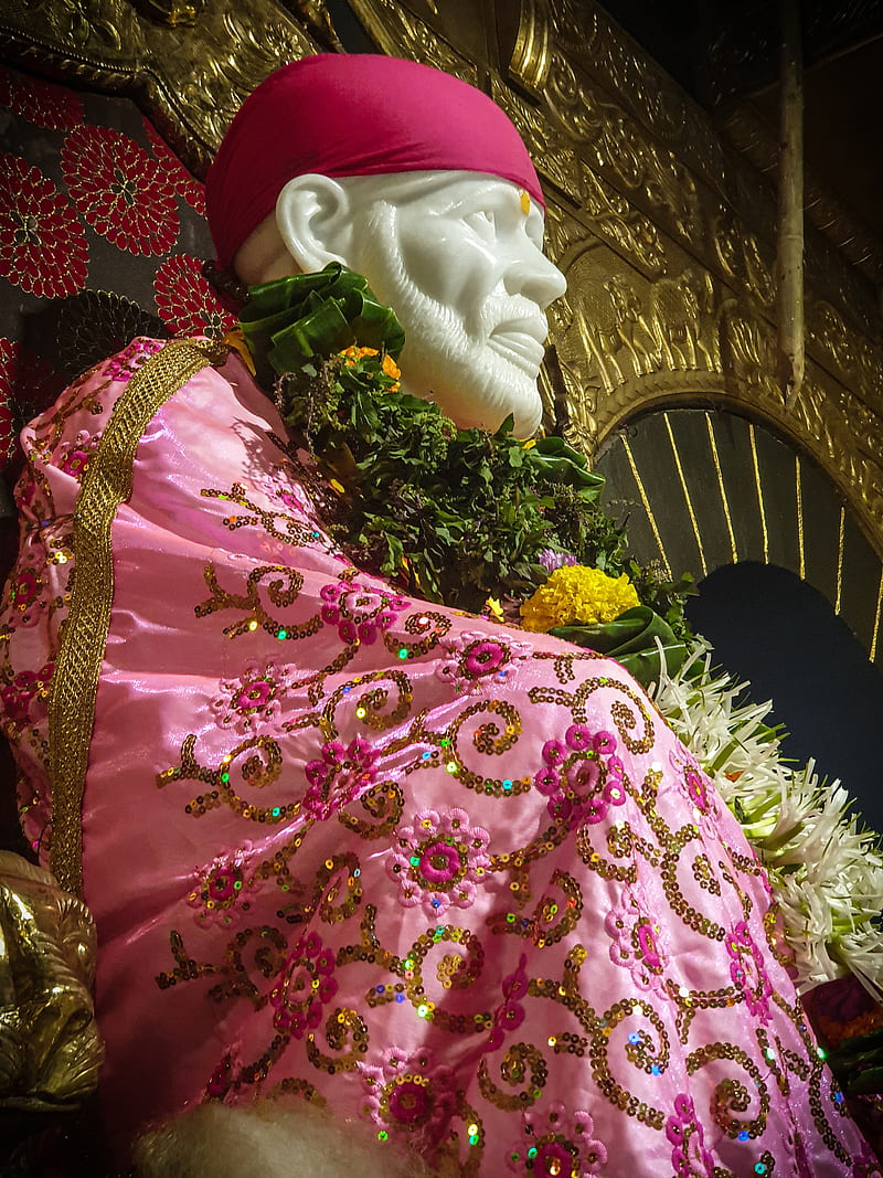 Sai Ram, om sai ram, sai baba, shirdi, HD phone wallpaper