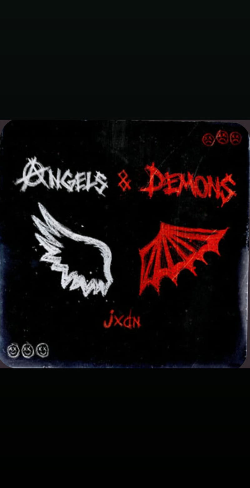 Angels and demons, jaden hossler, jxdn, HD phone wallpaper