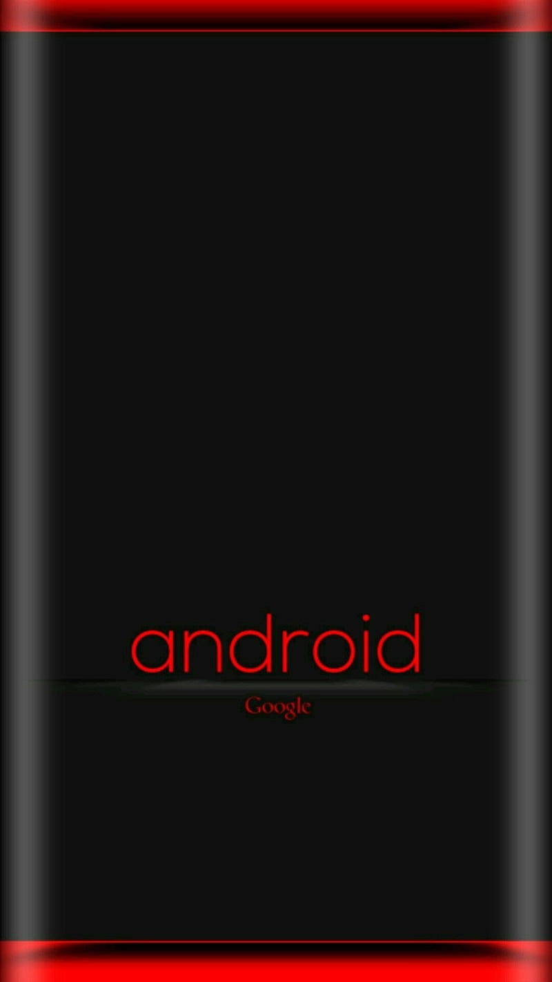 Android Edge, 929, black, google logo, new, red, rot, HD phone wallpaper