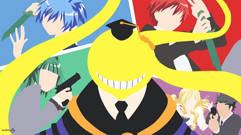 Anime, Koro Sensei, Assassination Classroom, HD wallpaper