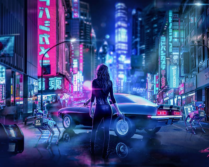 Cyberpunk 2077 Night City HD 4K Wallpaper #8.2212