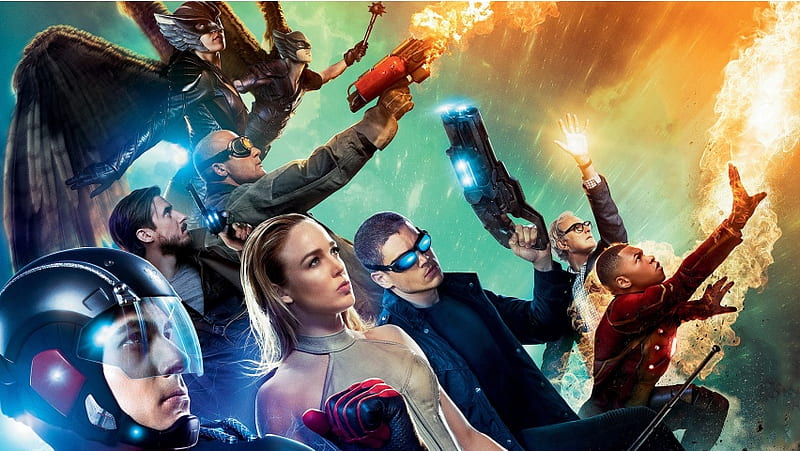 Legends Of Tomorrow Poster, HD wallpaper Legends Of Tomorrow Poster, HD wallpaper