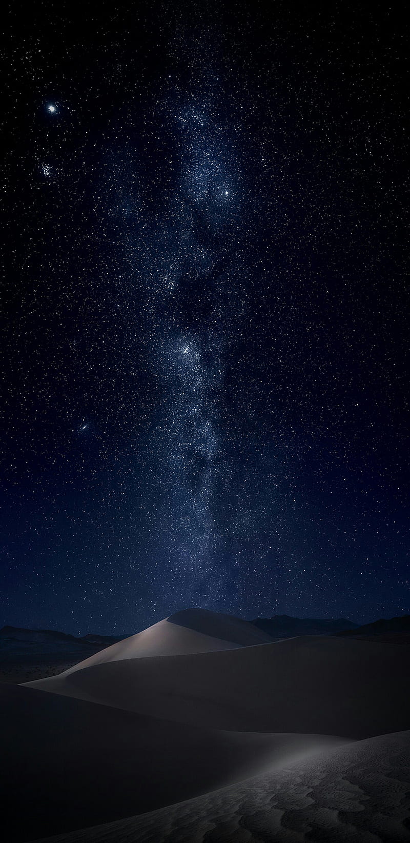 desert, night, sky, space, HD phone wallpaper