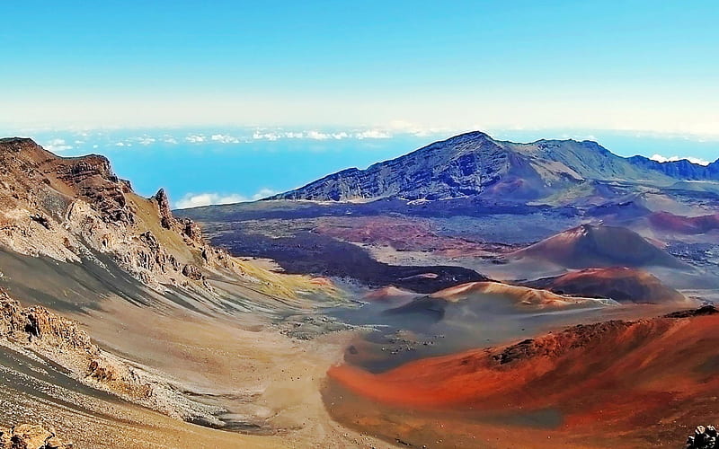 Haleakala National Park Maui County Hawaii-Nature, HD wallpaper