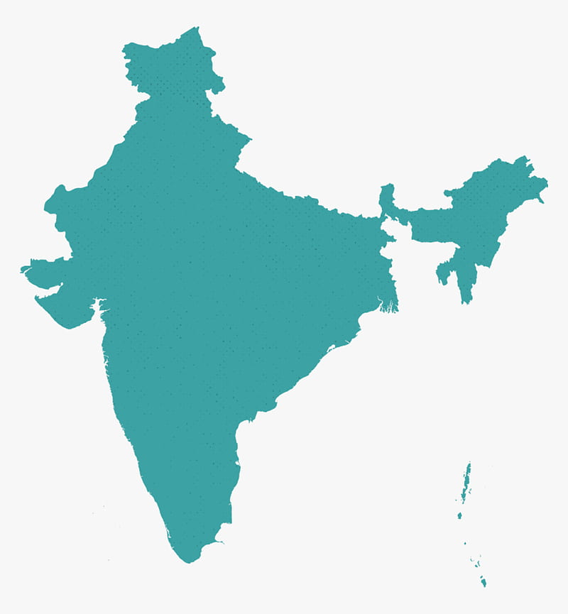 Blank Map of India – Printable Outline Map of India [PDF]