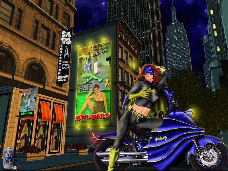 Bat Girl, gotham city, holy batgirl, pow-bam, batman girl friend, HD  wallpaper | Peakpx
