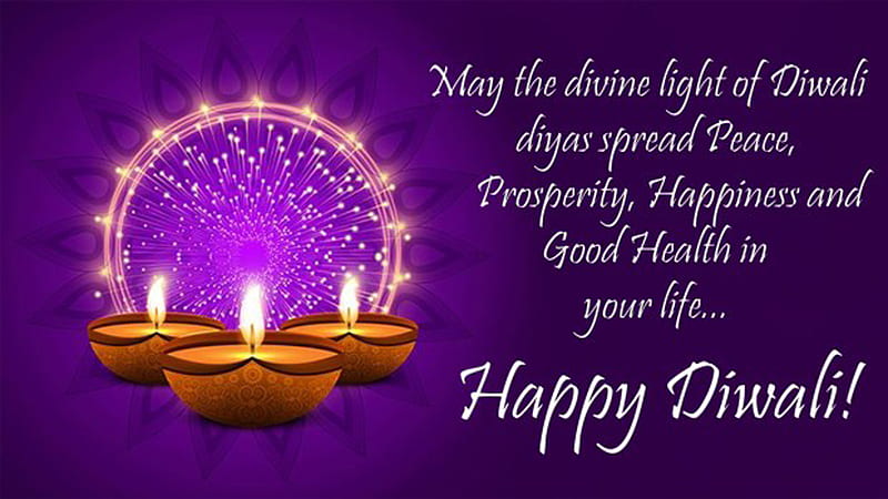 May The Divine Light Of Diwali Diyas Spread Peace Prosperity Happiness Diwali, HD wallpaper