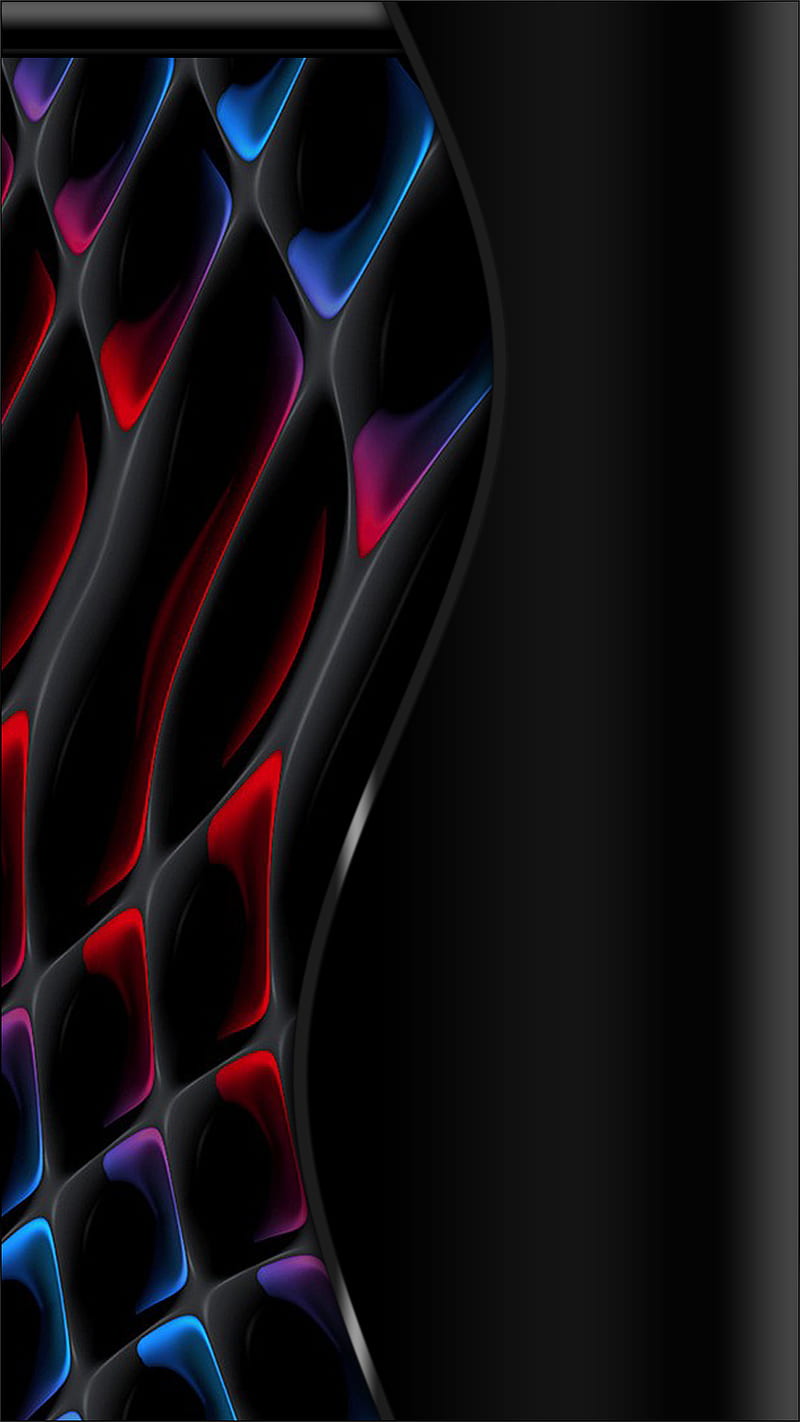 Abstract, art, colorful, edge style, s7, HD phone wallpaper