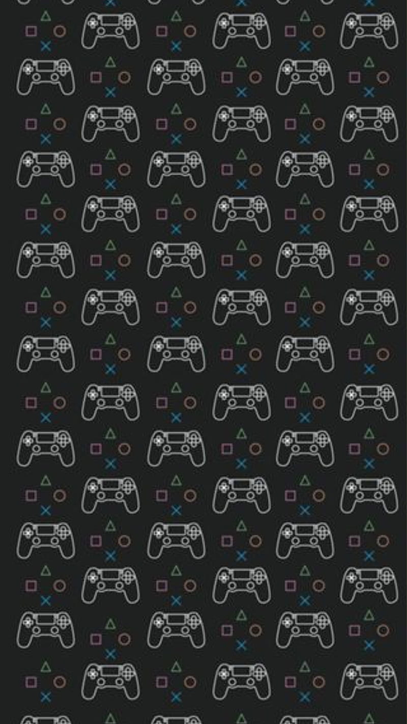 Gaming Playstation, galaxy, play, logo, games, station, violet, ultra,  black, HD phone wallpaper