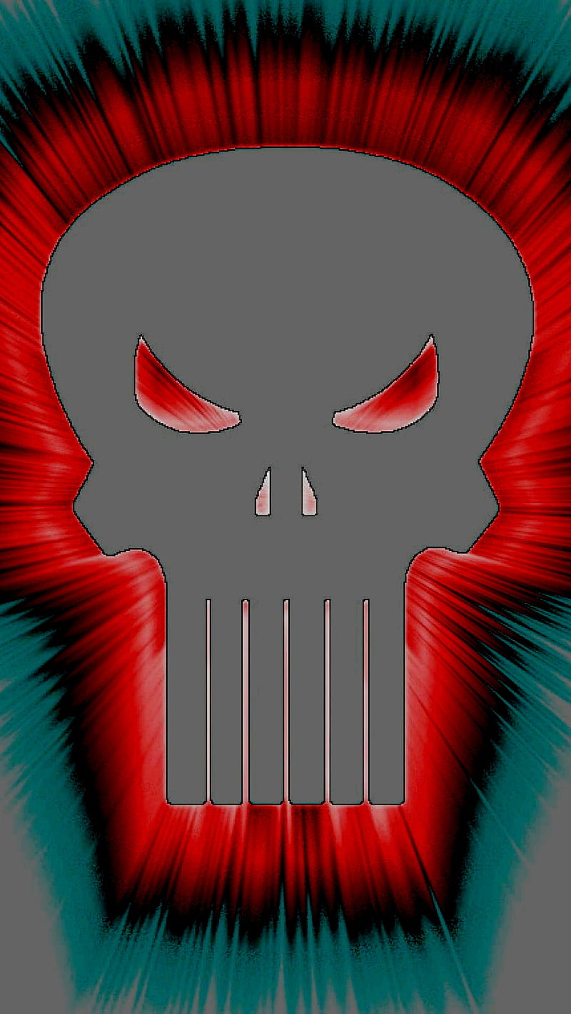 Spawn Wallpaper 4K, Skull, Punisher, Black background