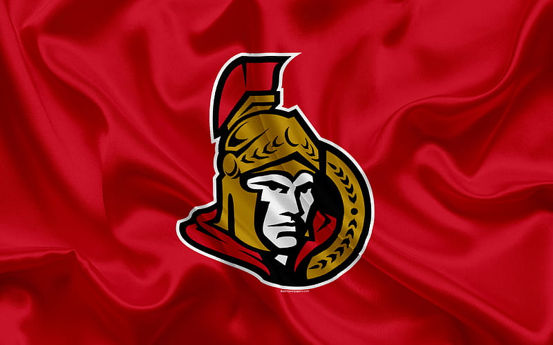 Ottawa Senators, hockey club, NHL, emblem, logo, National Hockey League, hockey, Canada, Ottawa, HD wallpaper