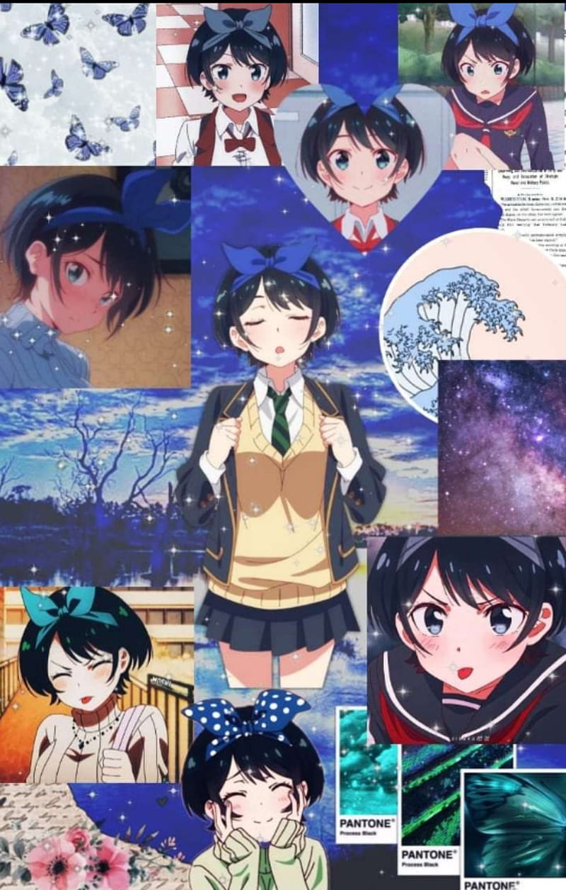 Ruka Sarashina, anime, rent-a-girlfriend, ruka, sarashina, HD phone wallpaper