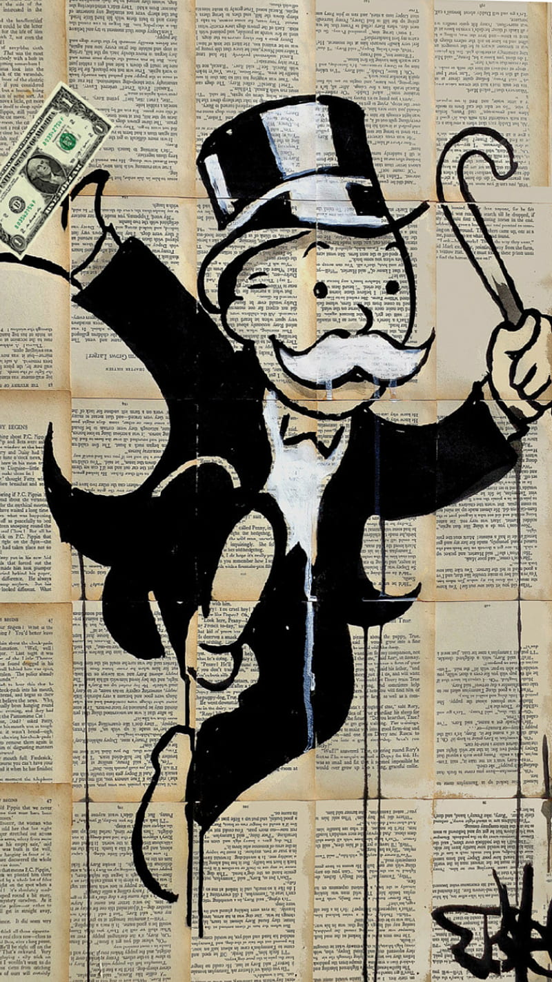 Rich Uncle Pennybags, game, icon, monopoly, HD phone wallpaper