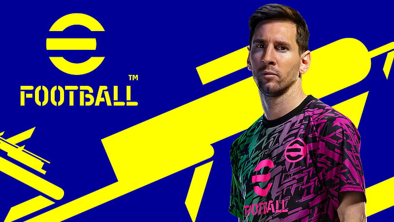 Video Game, eFootball 2022, Lionel Messi, HD wallpaper