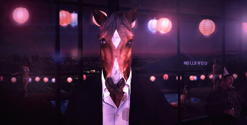 The Horse From Horsin Around, bojack-horseman, tv-shows, animated-tv-series, artstation, HD wallpaper