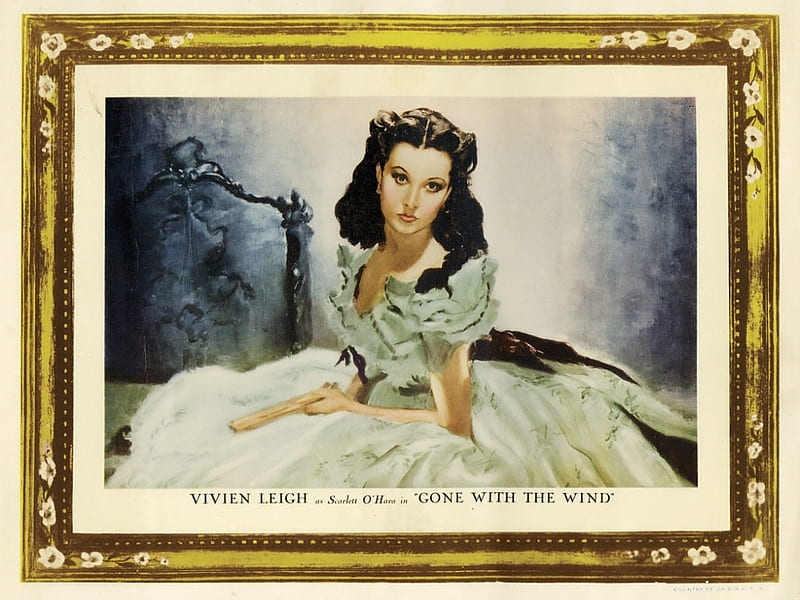 Vivien Leigh, leigh, vivien, bonito, lady, HD wallpaper