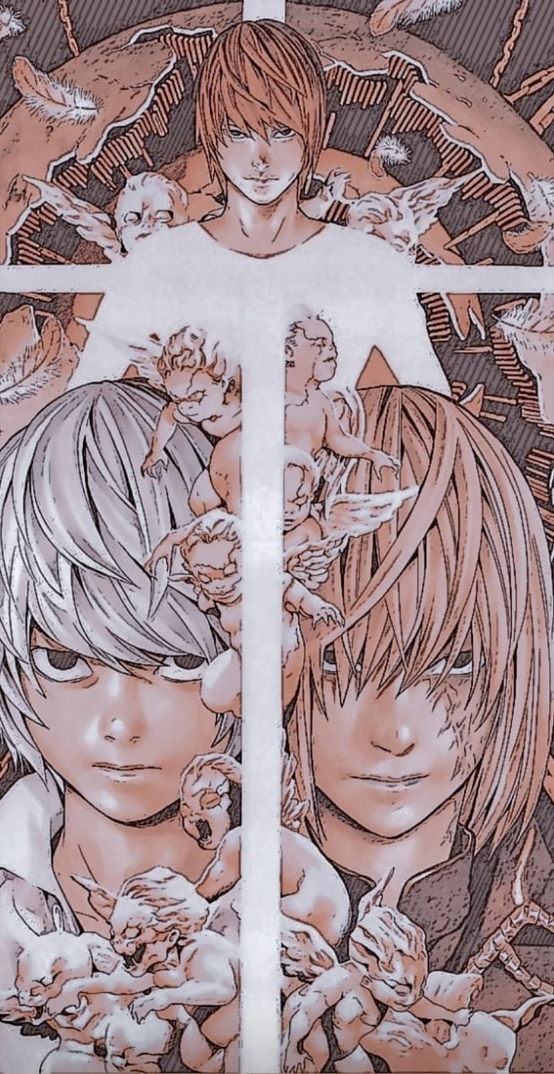 Death Note Anime Kira Mello Near Hd Phone Wallpaper Peakpx
